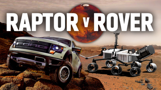 The Ford Raptor Goes Head To Head Against The Curiosity Mars Rover